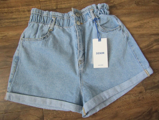 High Waisted Jean Shorts | Women's Curvy Girl Shorts